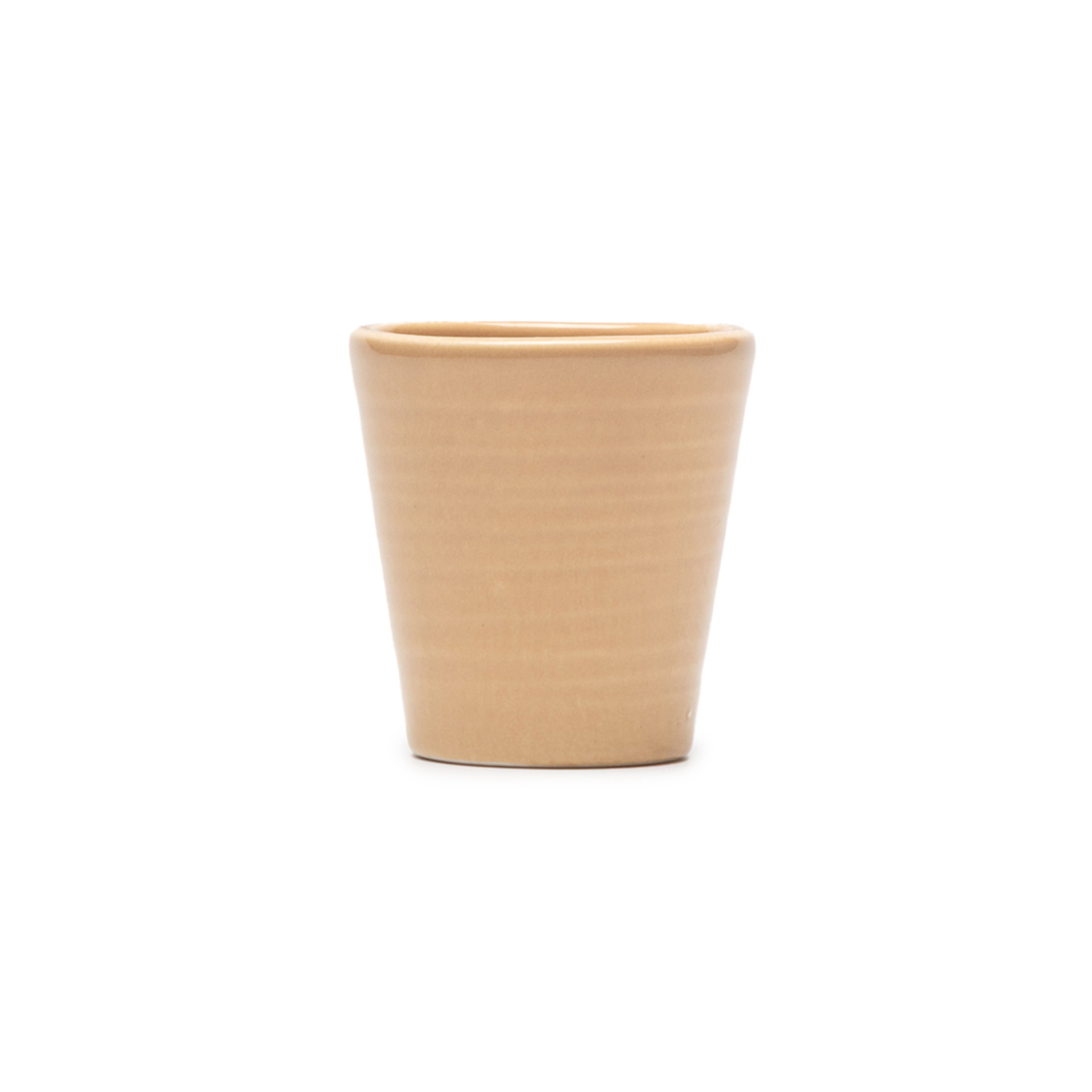 Copo Cafe Riscas Creme 5.5cm