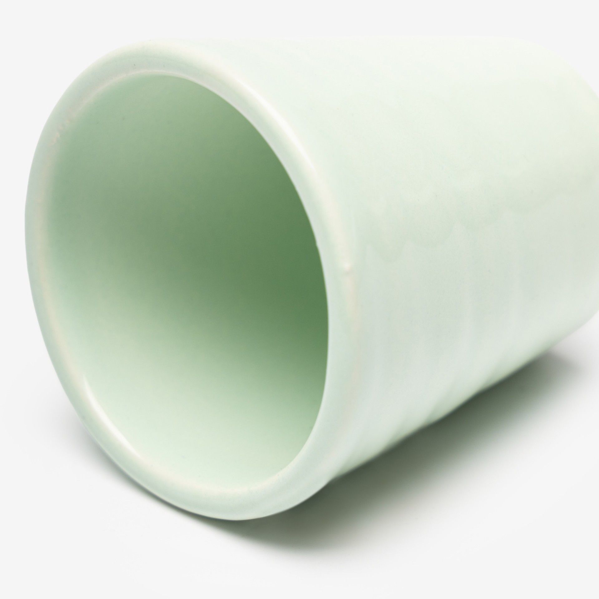 Copo Café Riscas Verde Agua 5.5cm