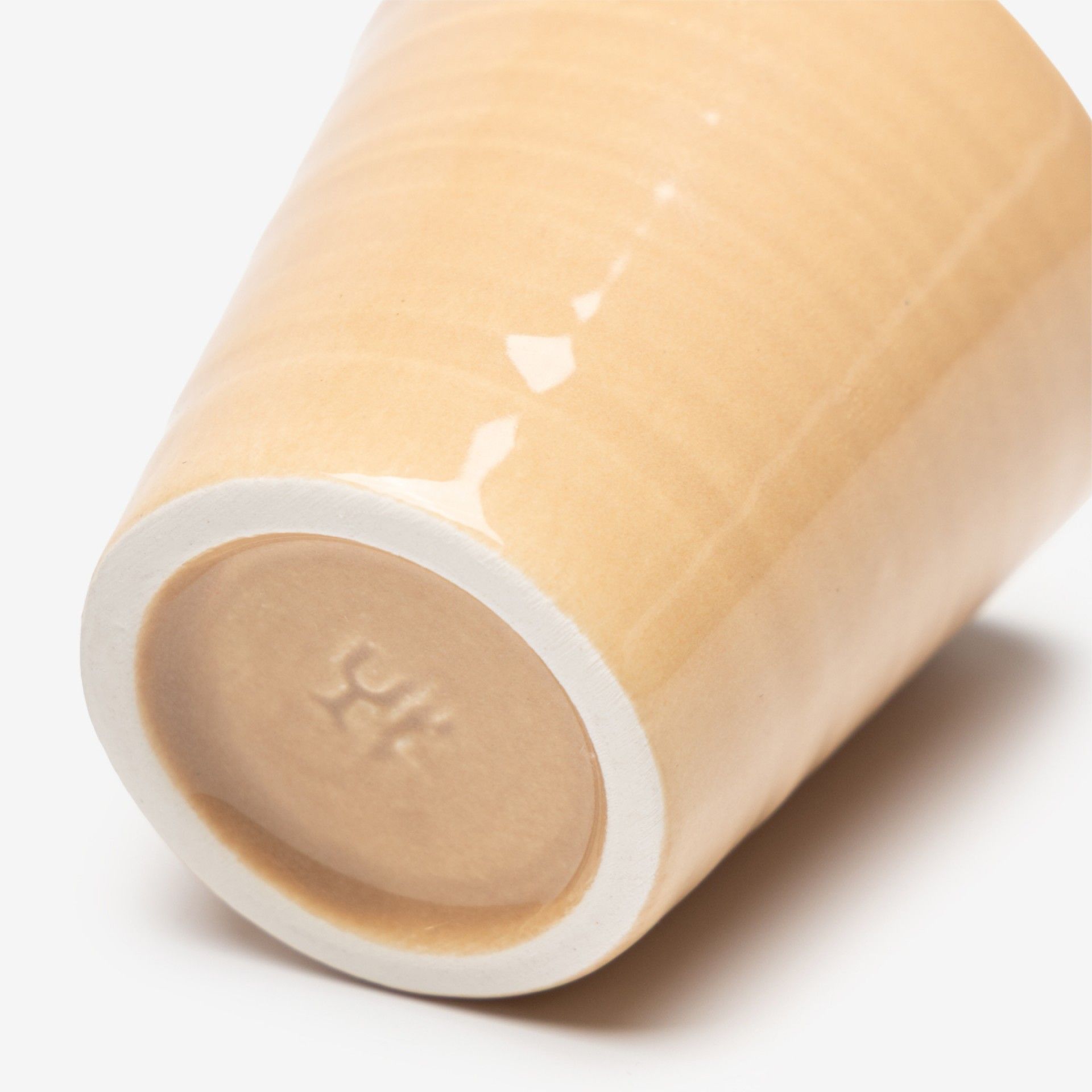 Copo Cafe Riscas Creme 5.5cm