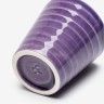 Copo Café Riscas Roxo 5.5cm Copo Café Riscas Roxo 5.5cm