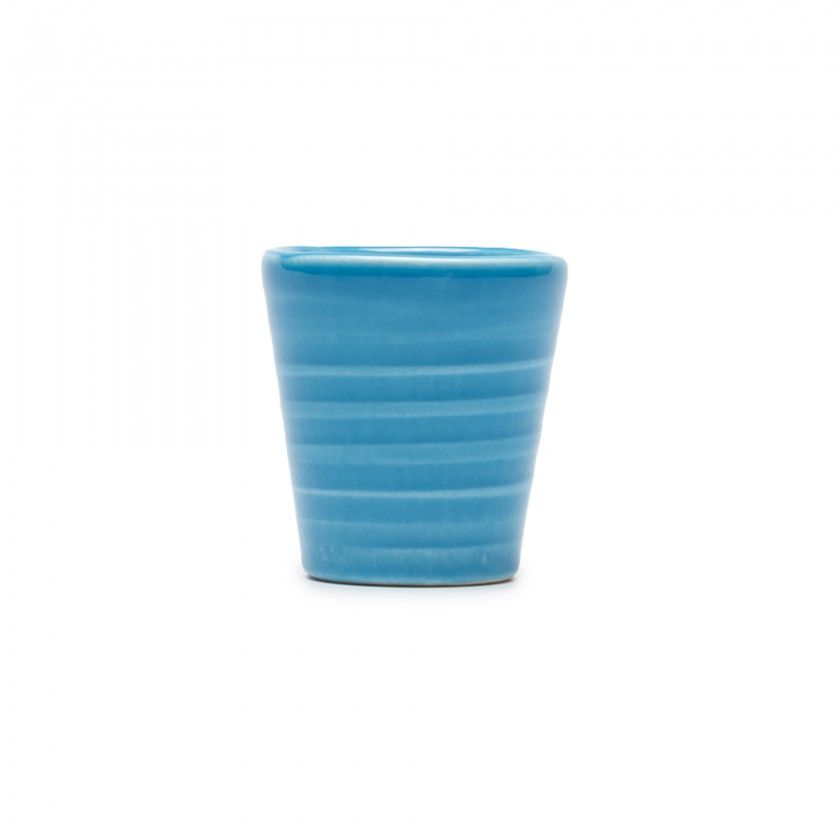 Copo Cafe Riscas Azul Escuro 5.5cm