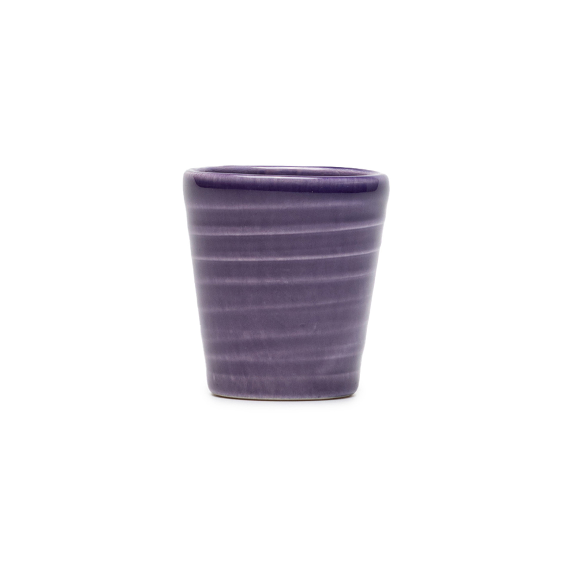 Copo Café Riscas Roxo 5.5cm