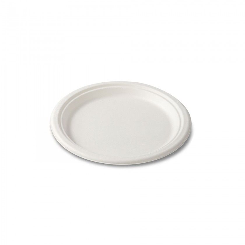 Prato Cana Açúcar Redondo 17.6cm Pack 50 Prato Cana Açúcar Redondo 17.6cm Pack 50