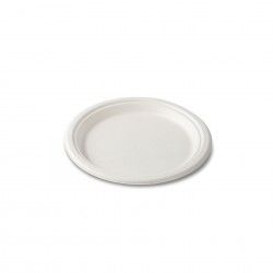 Prato Cana Açúcar Raso Redondo Branco Pack 10 Prato Cana Açúcar Raso Redondo Branco Pack 10