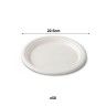 Prato Cana Açúcar Redondo 22.5cm Pack 50 Prato Cana Açúcar Redondo 22.5cm Pack 50