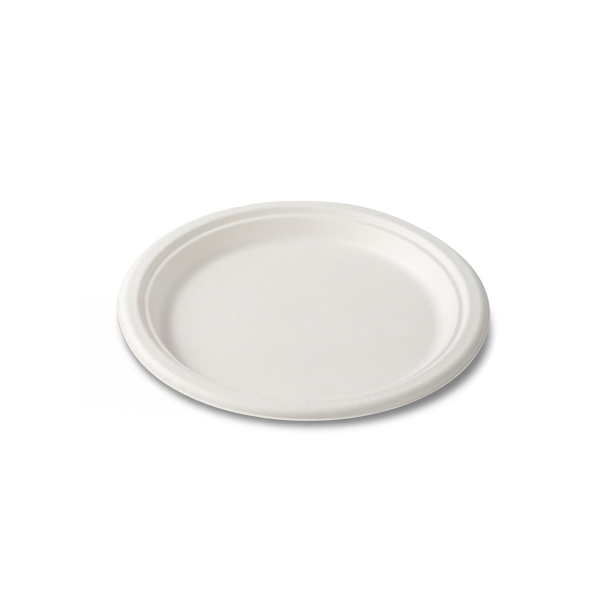 Prato Cana Açúcar Redondo 22.5cm Pack 50