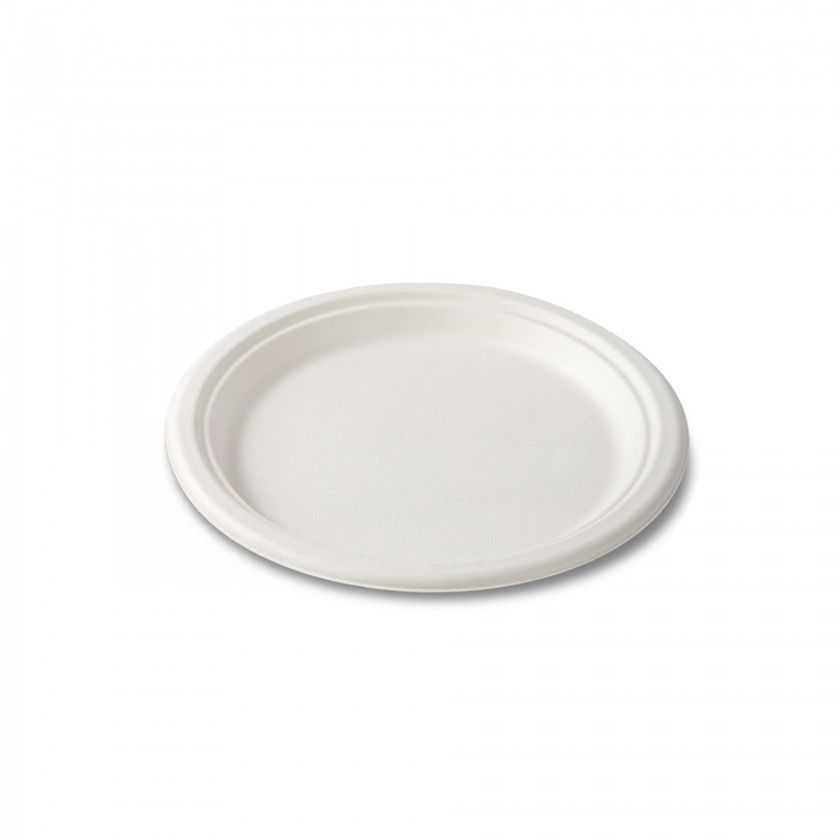 Prato Cana Açúcar Redondo 22.5cm Pack 50 Prato Cana Açúcar Redondo 22.5cm Pack 50