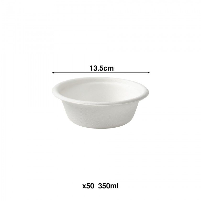 Taça Cana Açúcar Redondo 350ml 13.5cm Pack 50 Taça Cana Açúcar Redondo 350ml 13.5cm Pack 50