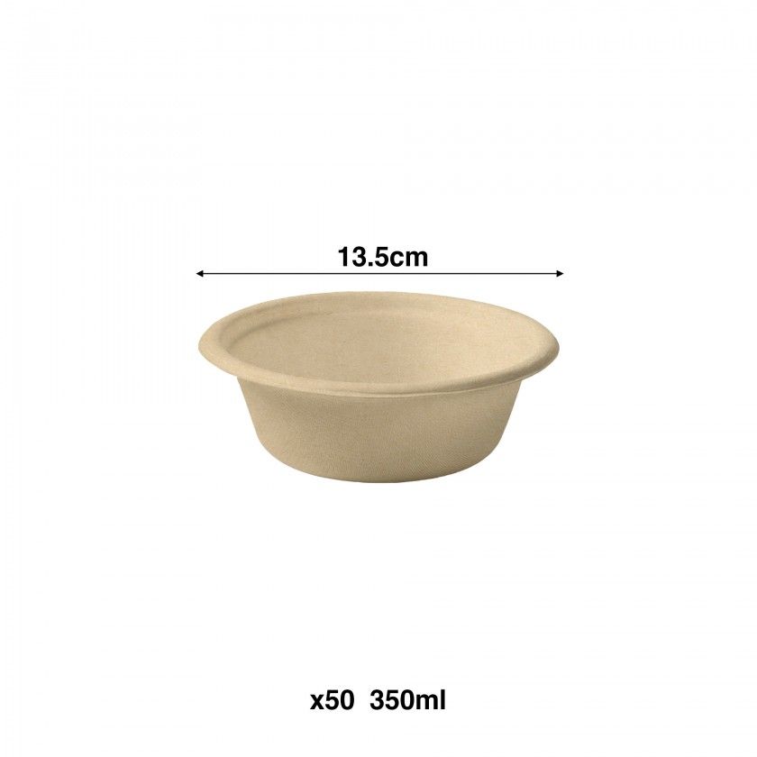 Taça Cana Açúcar Redondo 350ml 13.5cm Pack 50 Taça Cana Açúcar Redondo 350ml 13.5cm Pack 50