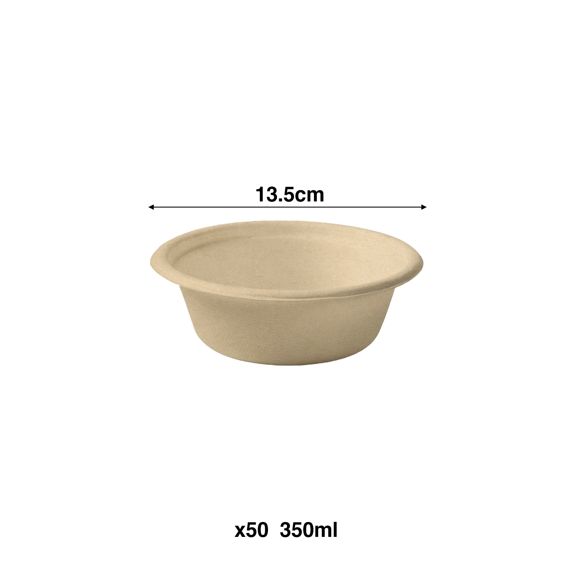 Taça Cana Açúcar Redondo 350ml 13.5cm Pack 50