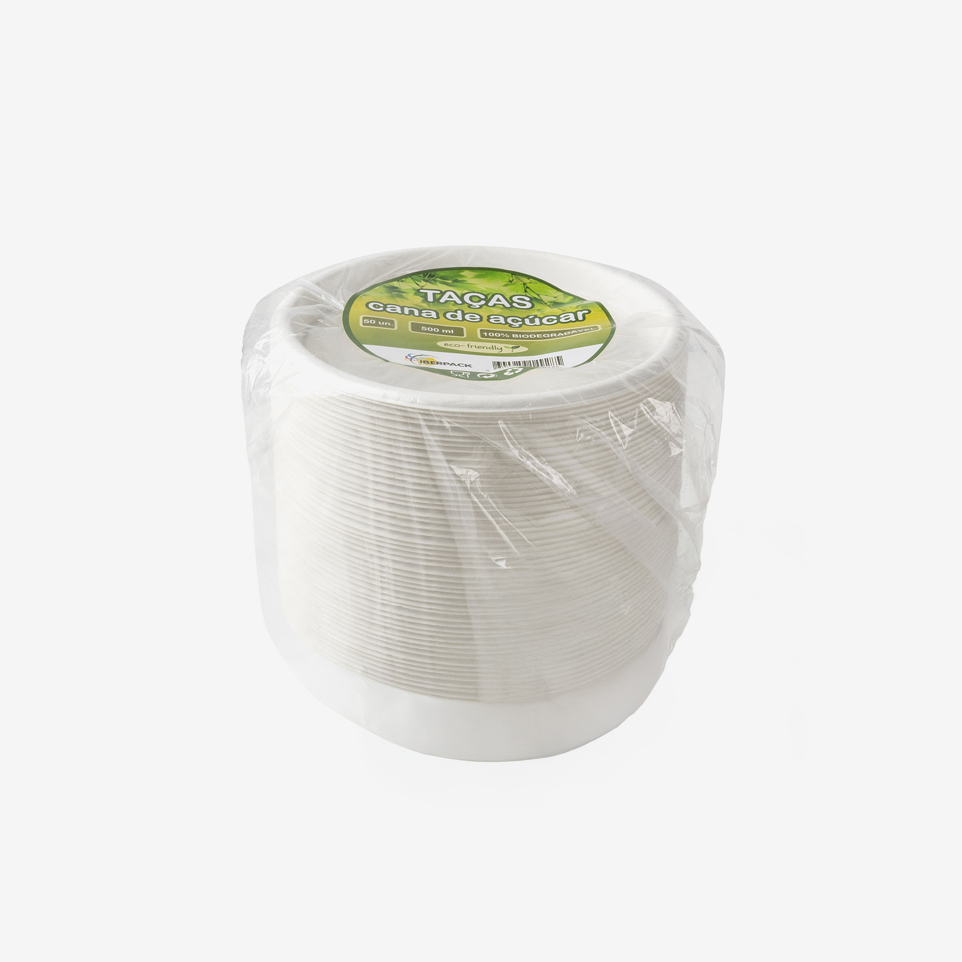 Taça Cana Açúcar Redondo 500ml 15.5cm Pack 50