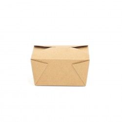 Caixa Take Away Kraft Retangular Pack 25 Caixa Take Away Kraft Retangular Pack 25