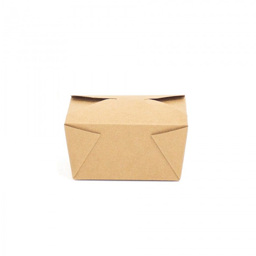 Caixa Take Away Kraft Retangular Pack 25 Caixa Take Away Kraft Retangular Pack 25