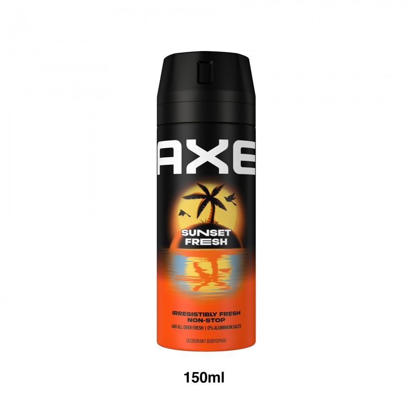 Desodorizante Spray Axe Sunset Fresh 150ml Desodorizante Spray Axe Sunset Fresh 150ml