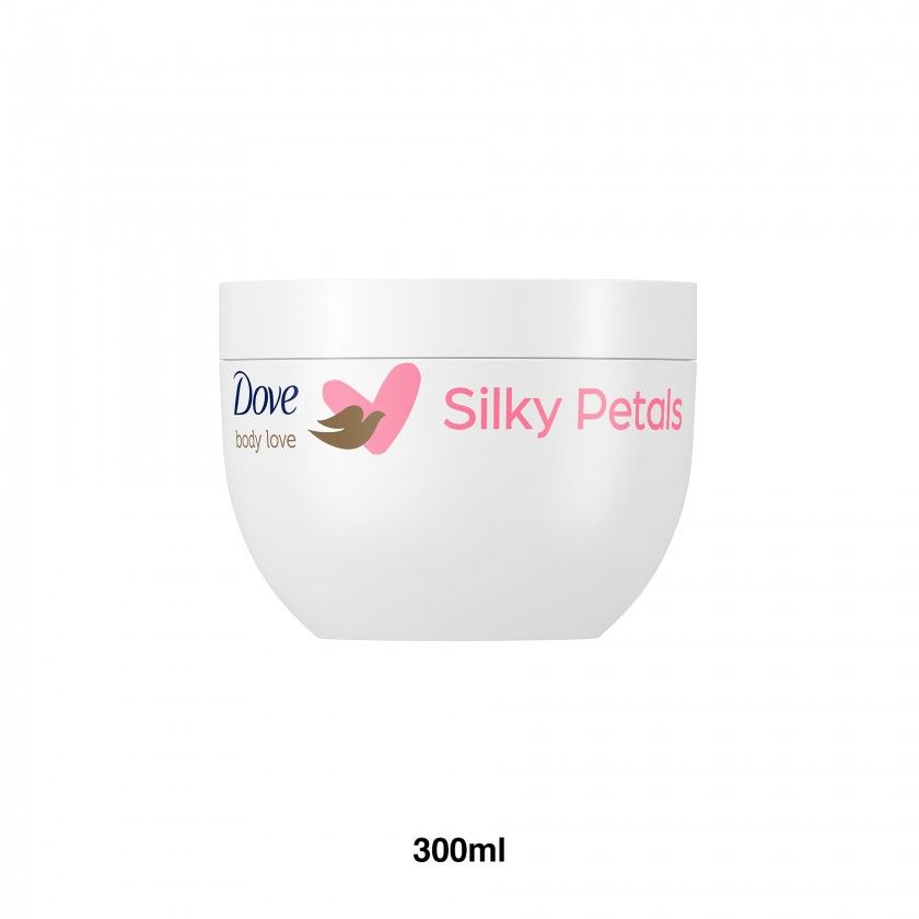 Creme Corpo Dove Silky Petals 300ml Creme Corpo Dove Silky Petals 300ml