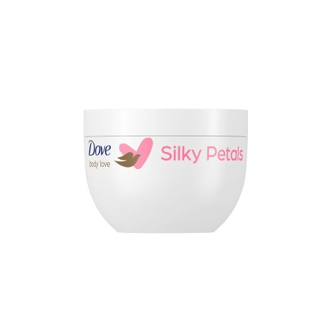 Creme Corpo Dove Silky Petals 300ml - Image product