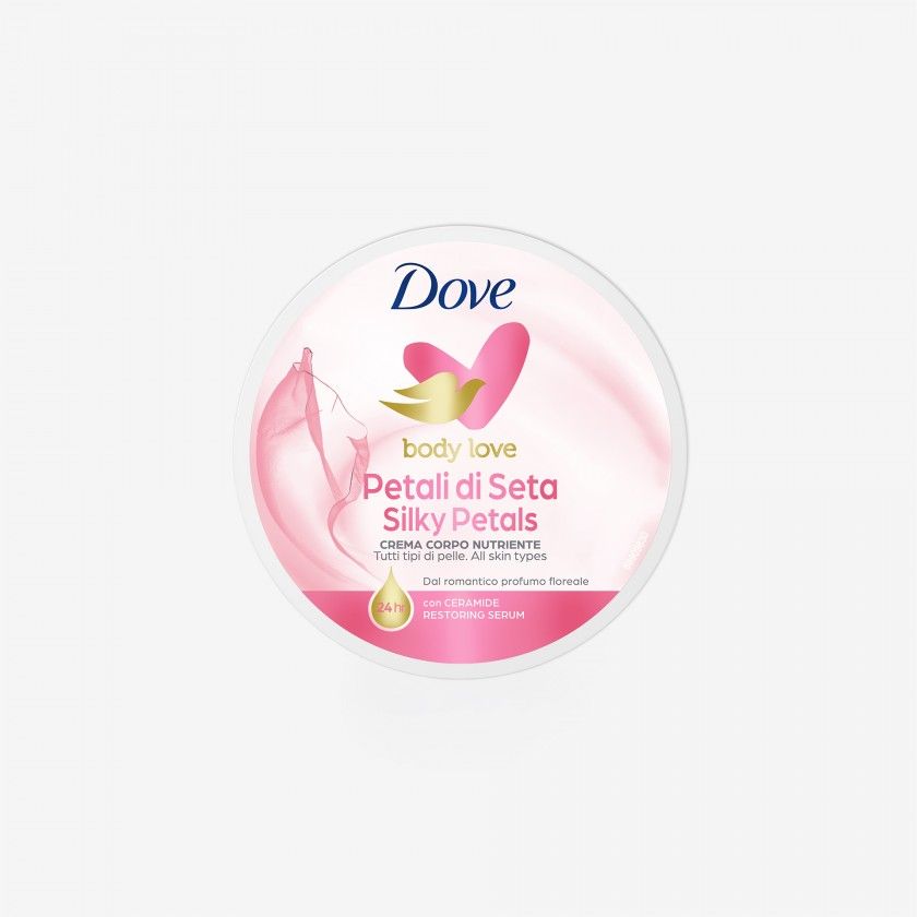 Creme Corpo Dove Silky Petals 300ml Creme Corpo Dove Silky Petals 300ml
