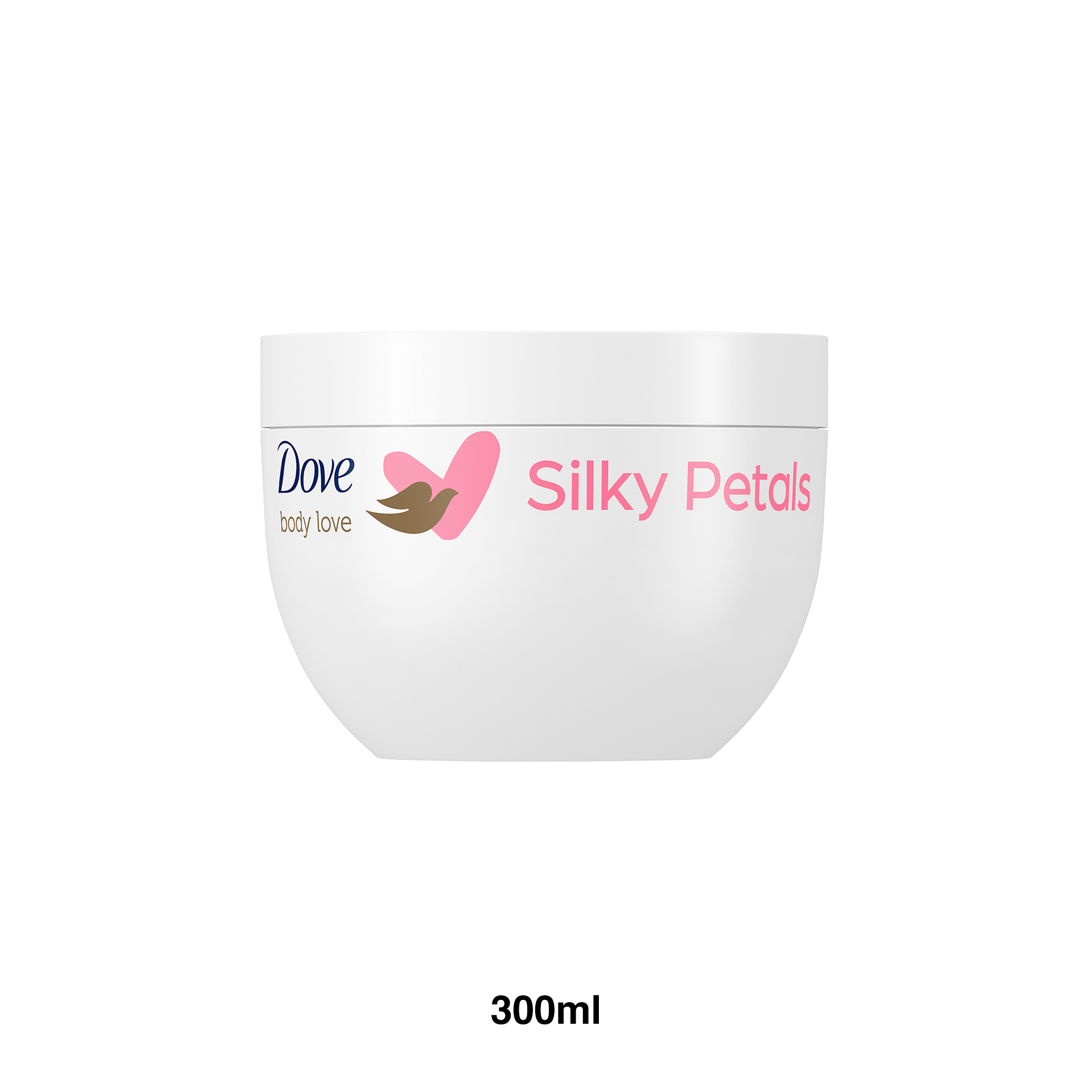 Creme Corpo Dove Silky Petals 300ml