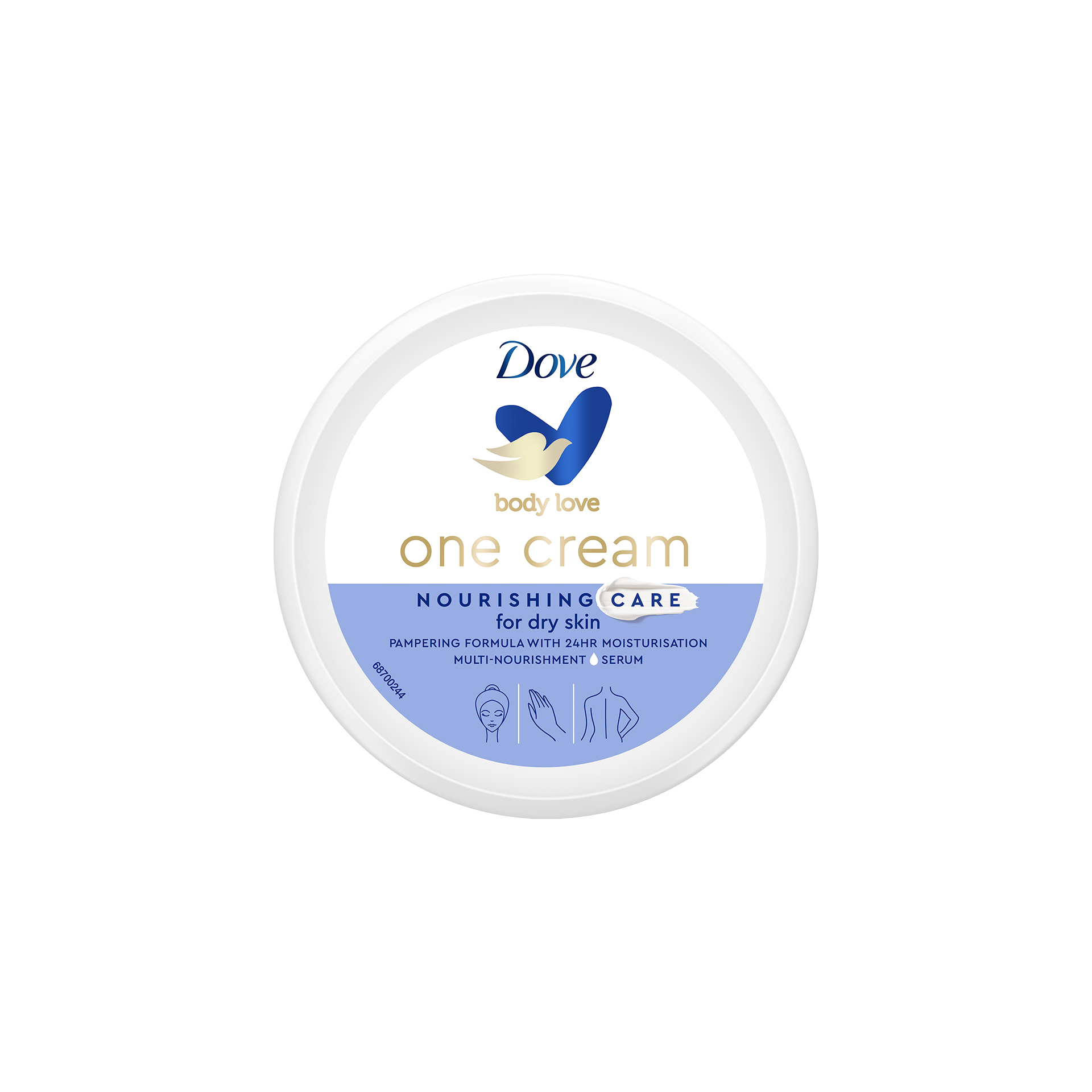 Creme Nutritivo Dove Nourishing Care 250ml