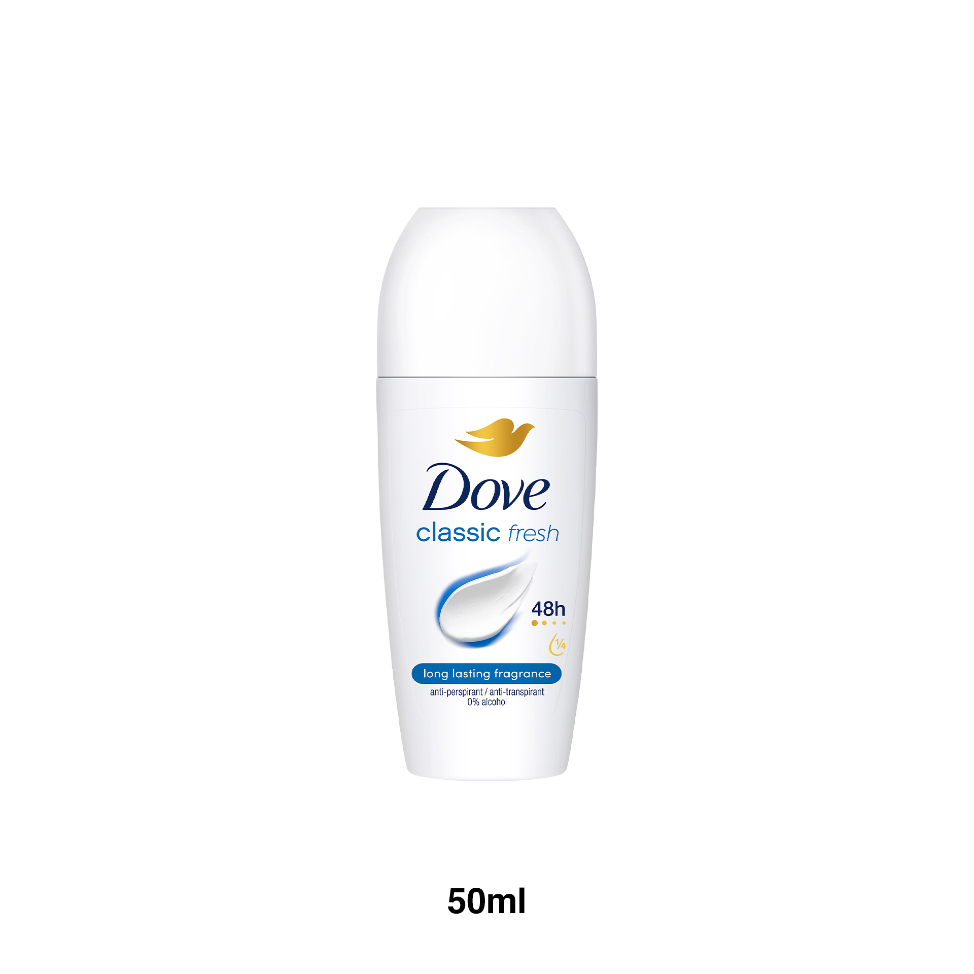 Desodorizante Roll-On Dove Classic 48H 50ml