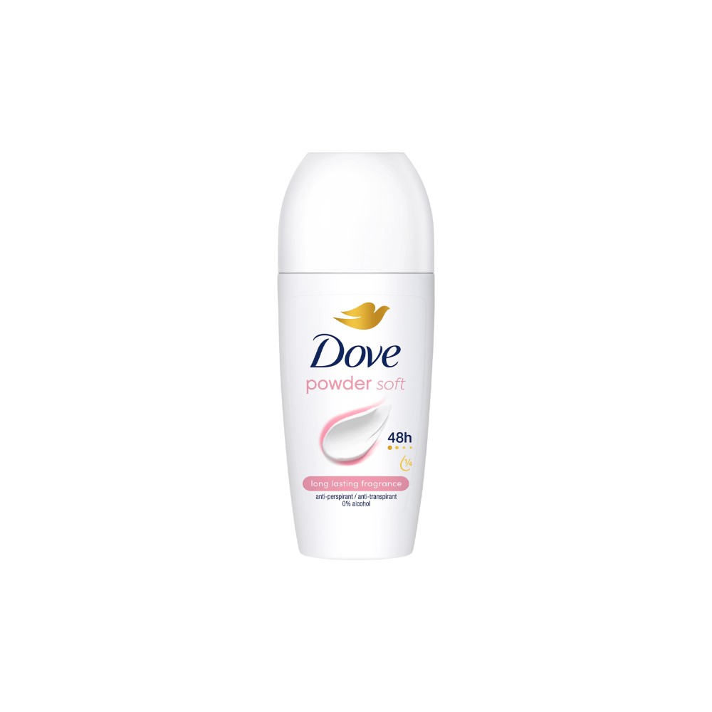 Desodorizante Roll-On Dove Powder 48H 50ml