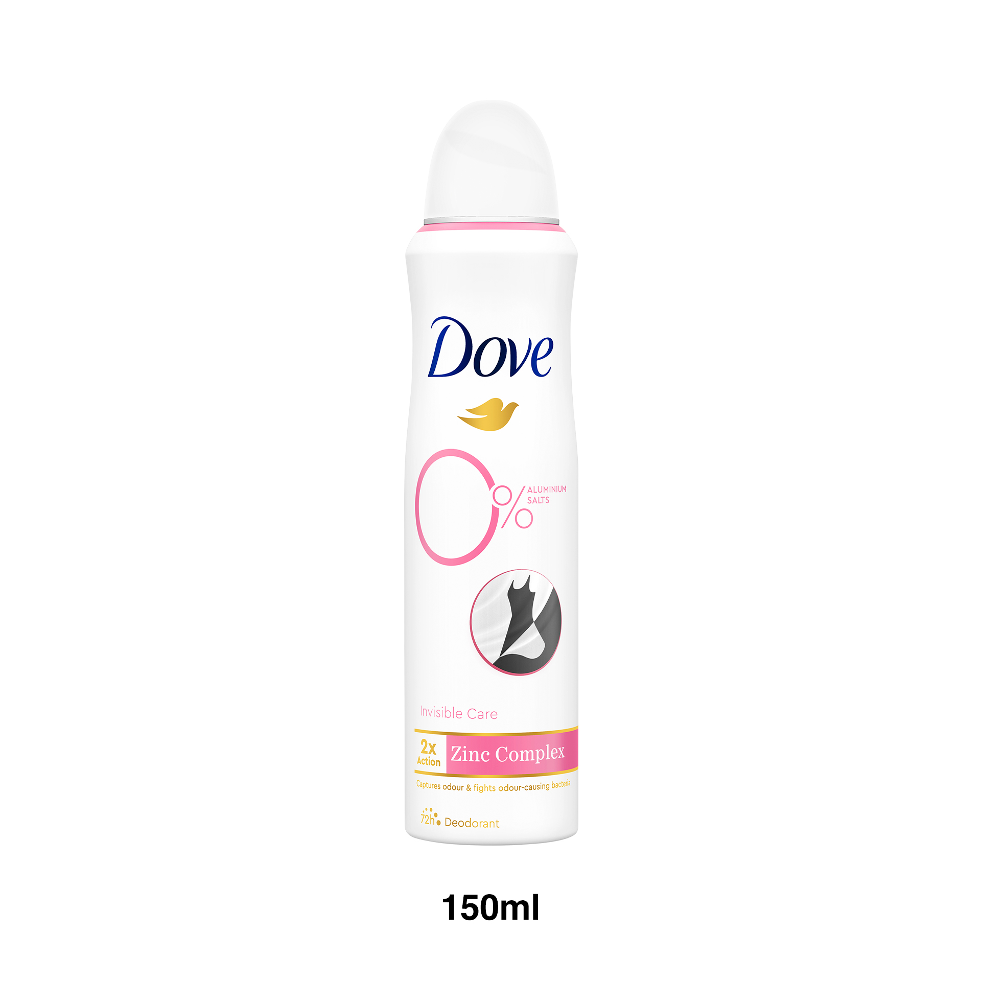 Desodorizante Spray Dove Invisible Care 150ml