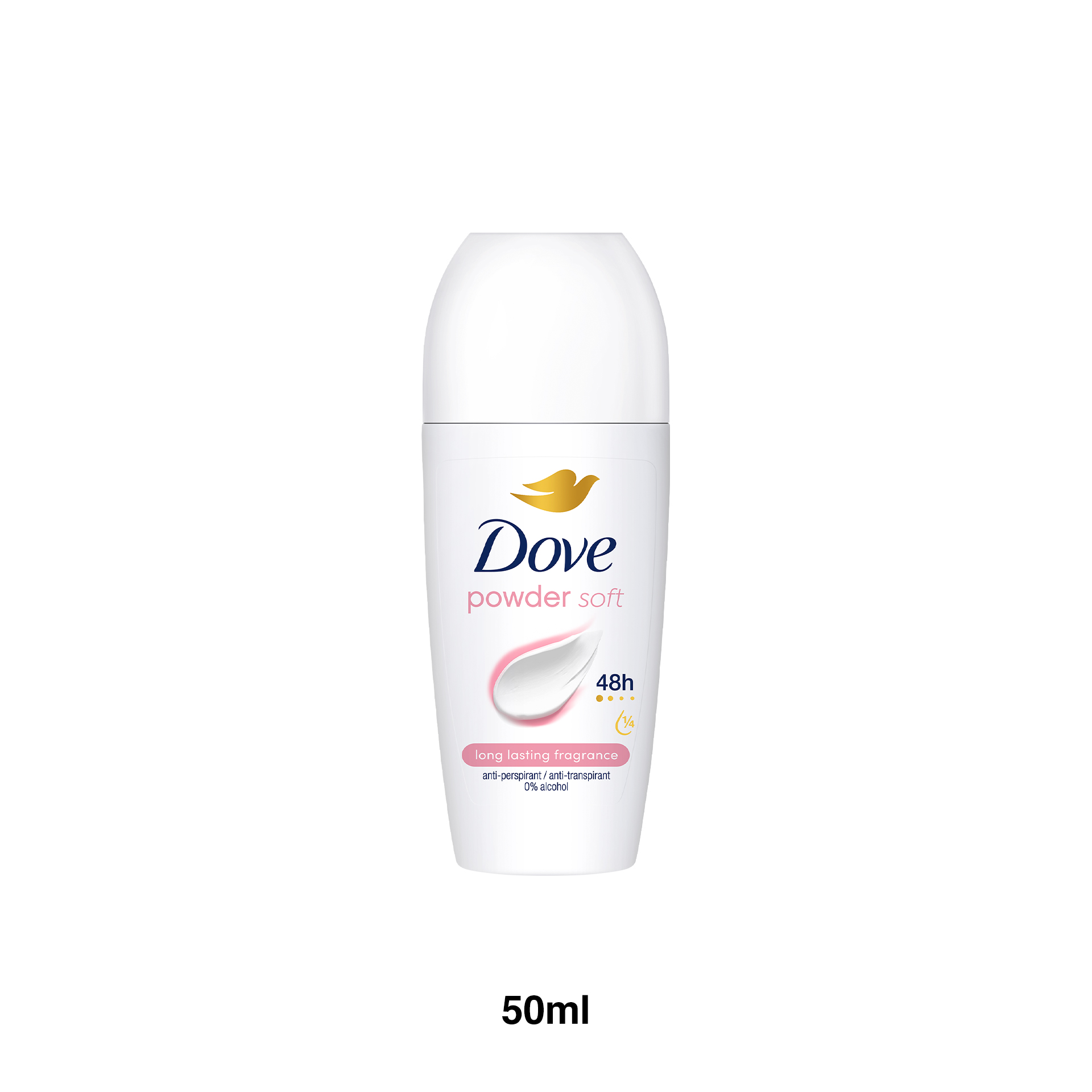 Desodorizante Roll-On Dove Powder 48H 50ml