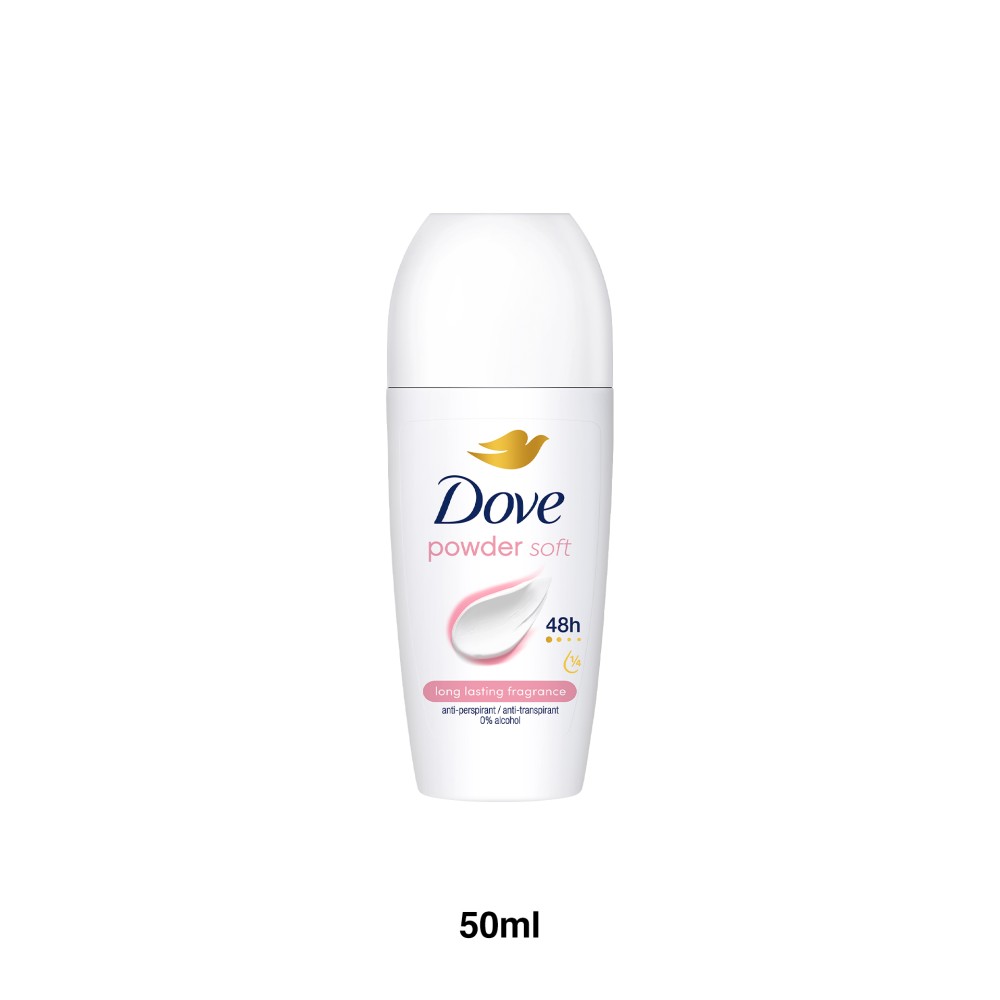 Desodorizante Roll-On Dove Powder 48H 50ml