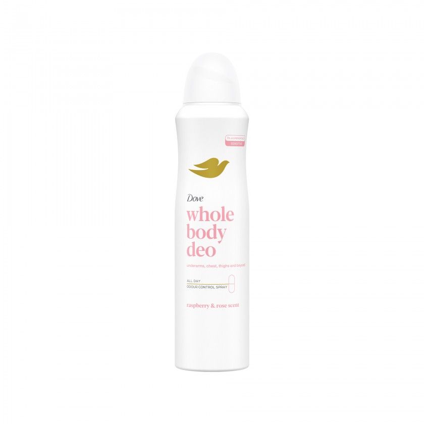 Desodorizante Spray Dove Corpo Framboesa Rosas 150ml Desodorizante Spray Dove Corpo Framboesa Rosas 150ml