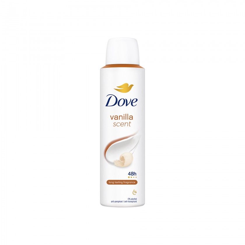 Desodorizante Spray Dove Vanilla 150ml Desodorizante Spray Dove Vanilla 150ml