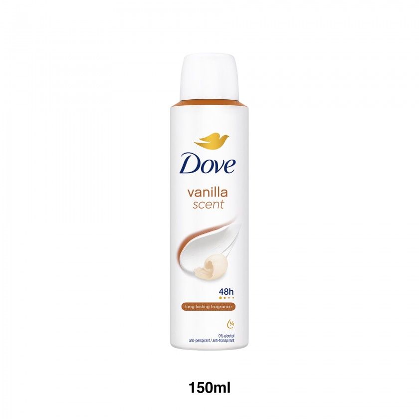 Desodorizante Spray Dove Vanilla 150ml Desodorizante Spray Dove Vanilla 150ml