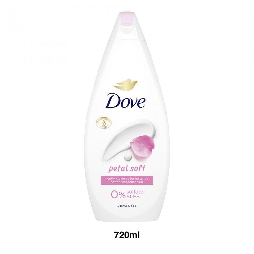 Gel Banho Dove Petal Soft 720ml