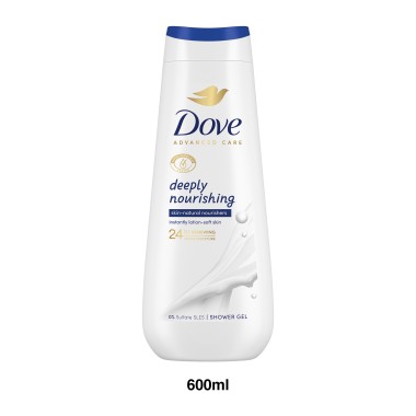 Gel Banho Dove Deeply Nourishing 600ml