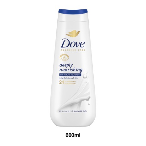Gel Banho Dove Deeply Nourishing 600ml - Image product