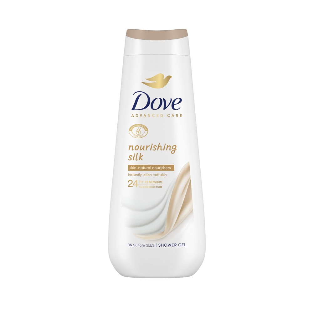 Gel Banho Dove Nourishing Silk 600ml