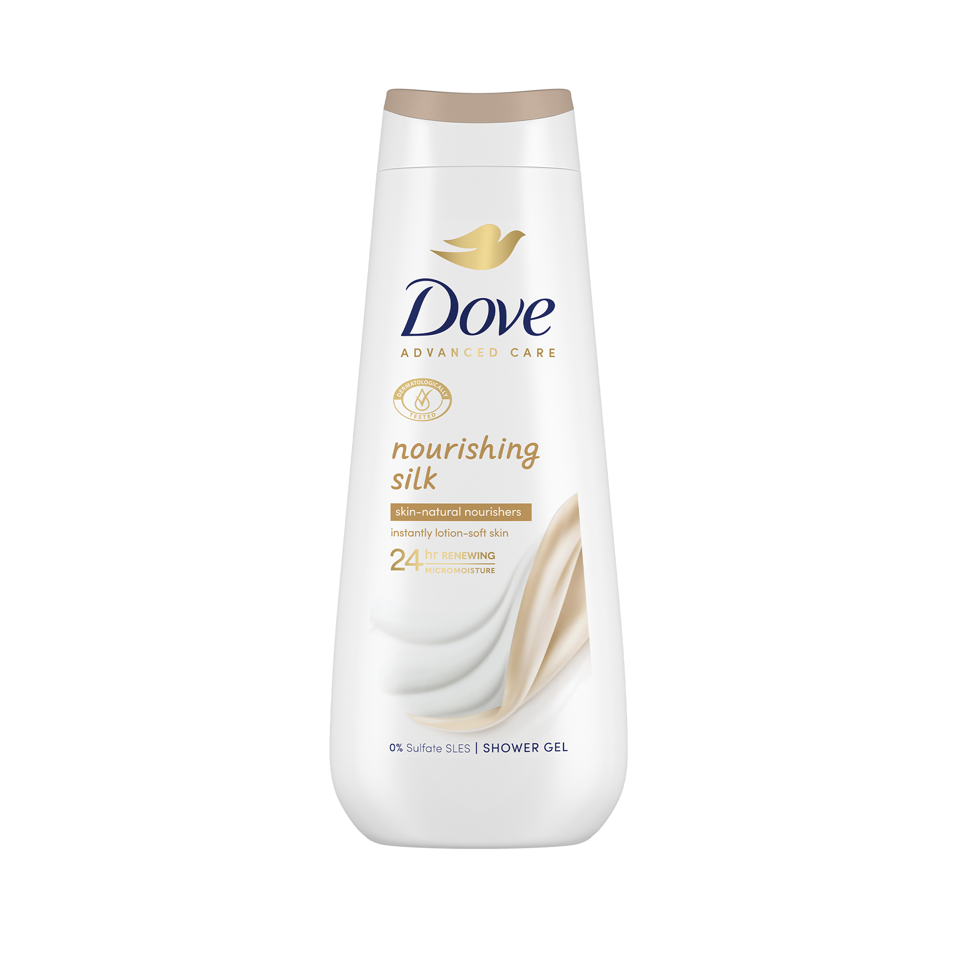 Gel Banho Dove Nourishing Silk 600ml
