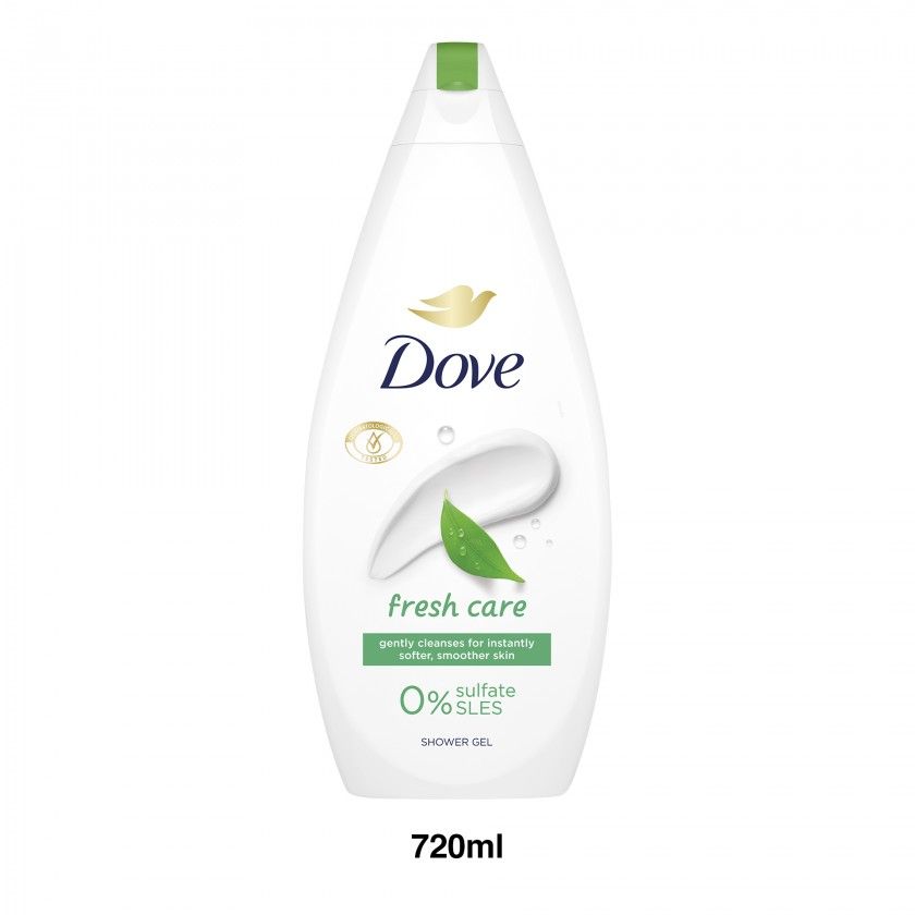 Gel Banho Dove Fresh Care 720ml
