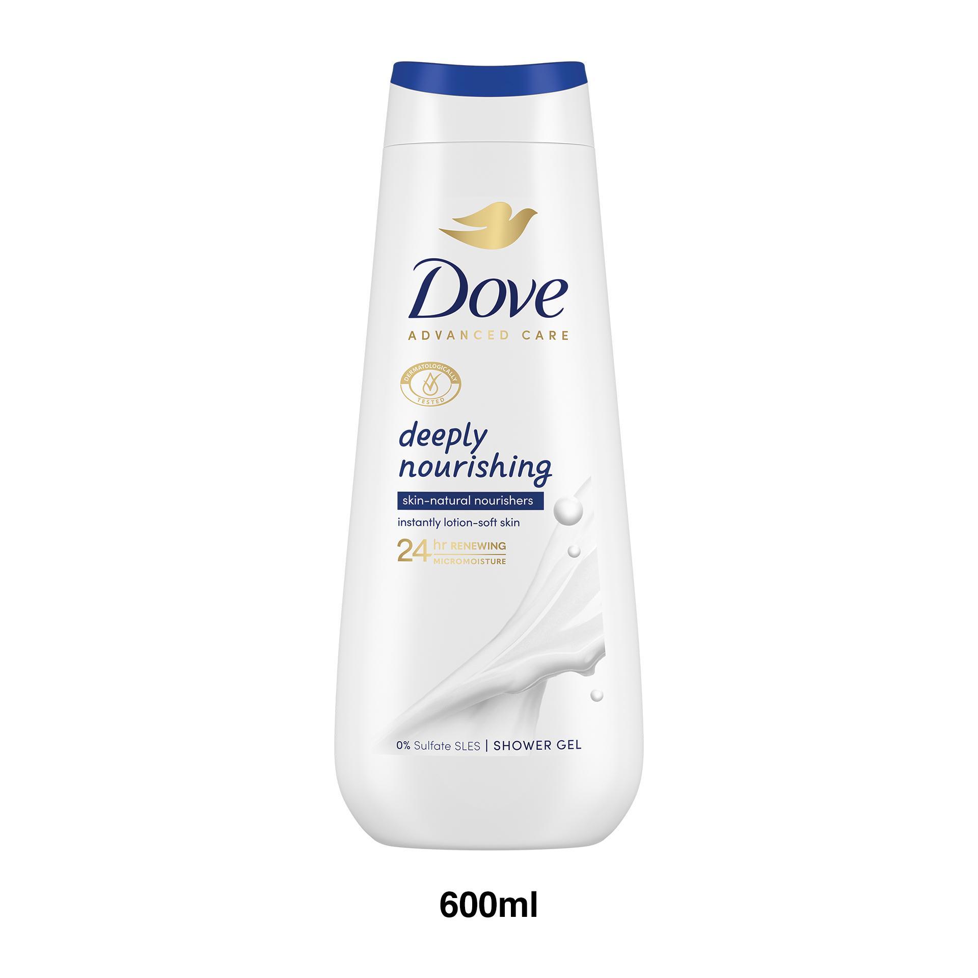 Gel Banho Dove Deeply Nourishing 600ml