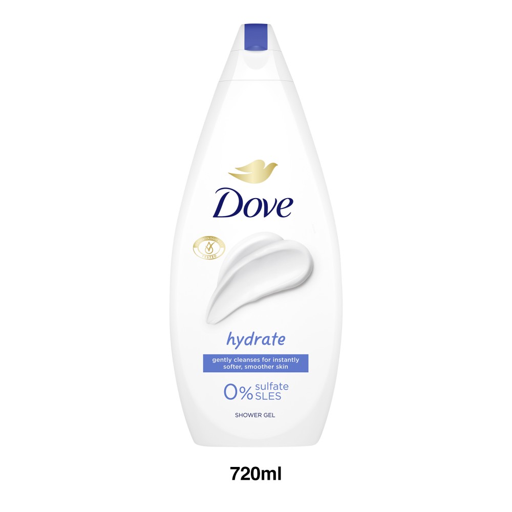 Gel Banho Dove Hydrate 720ml