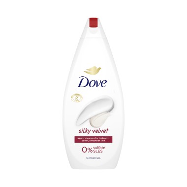 Gel Banho Dove Silk Velvet 720ml