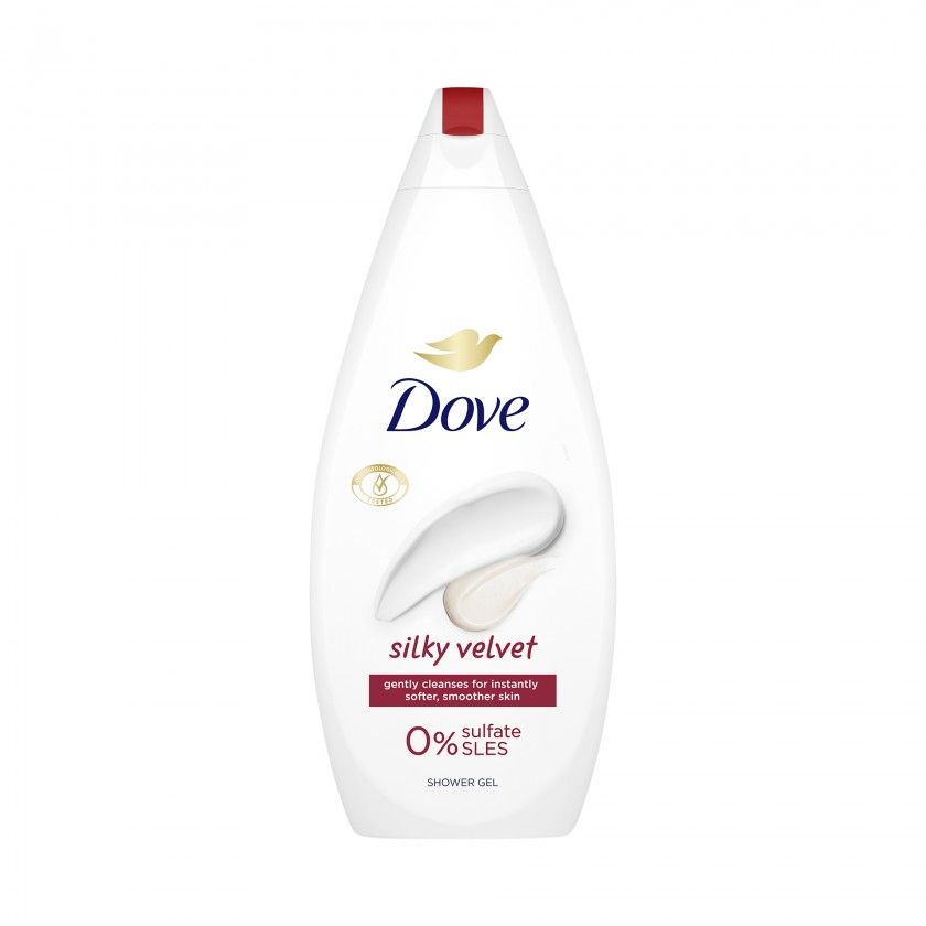 Gel Banho Dove Silk Velvet 720ml