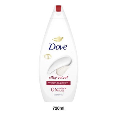 Gel Banho Dove Silk Velvet 720ml