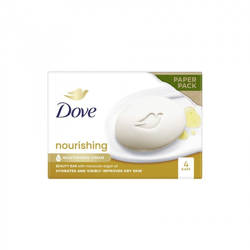 Sabonete Dove Argan Oil Pack 4 90gr Sabonete Dove Argan Oil Pack 4 90gr