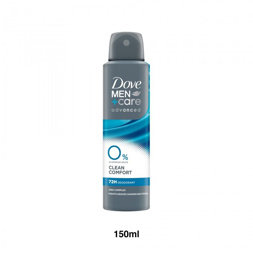 Desodorizante Spray Dove Men Clean Comfort 150ml