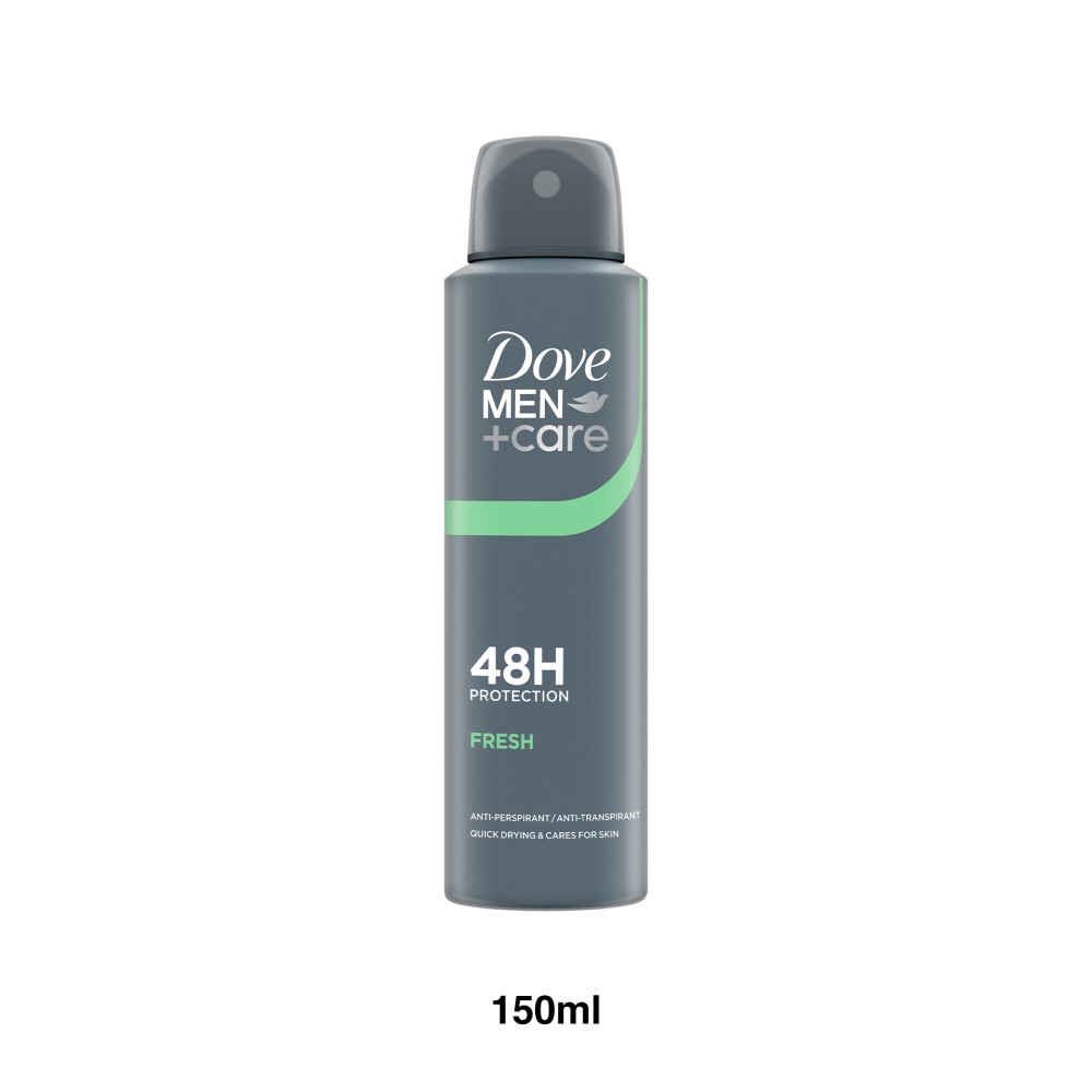 Desodorizante Spray Dove Men Fresh 48H 150ml