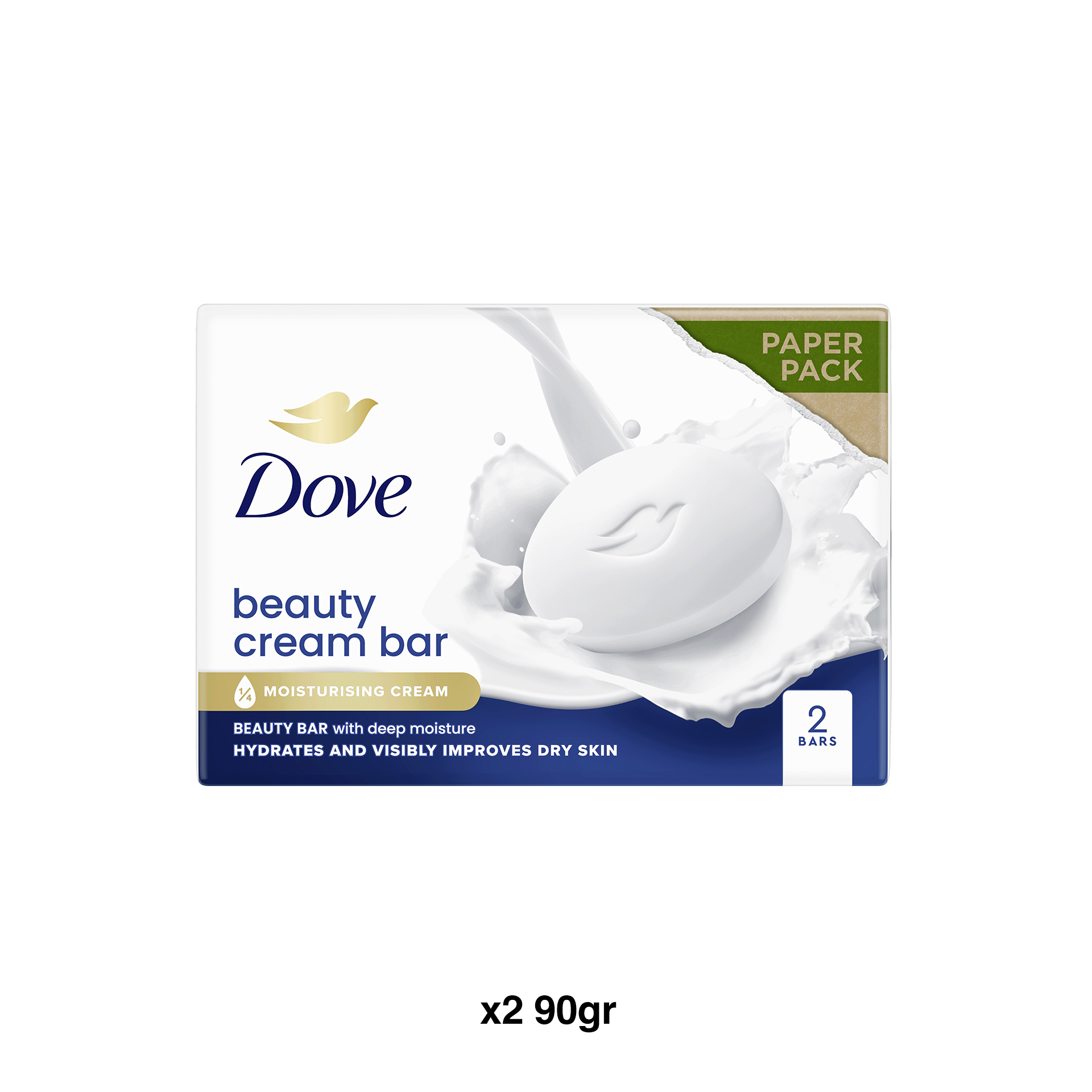 Sabonete Dove Regular Pack 2 90gr