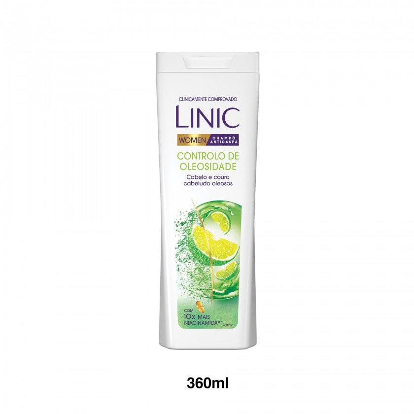 Champo Anti-Caspa Linic Controlo Oleosidade 360ml Champo Anti-Caspa Linic Controlo Oleosidade 360ml