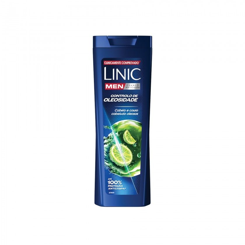 Champo Anti-Caspa Linic Men Controlo Oleosidade 360ml Champo Anti-Caspa Linic Men Controlo Oleosidade 360ml