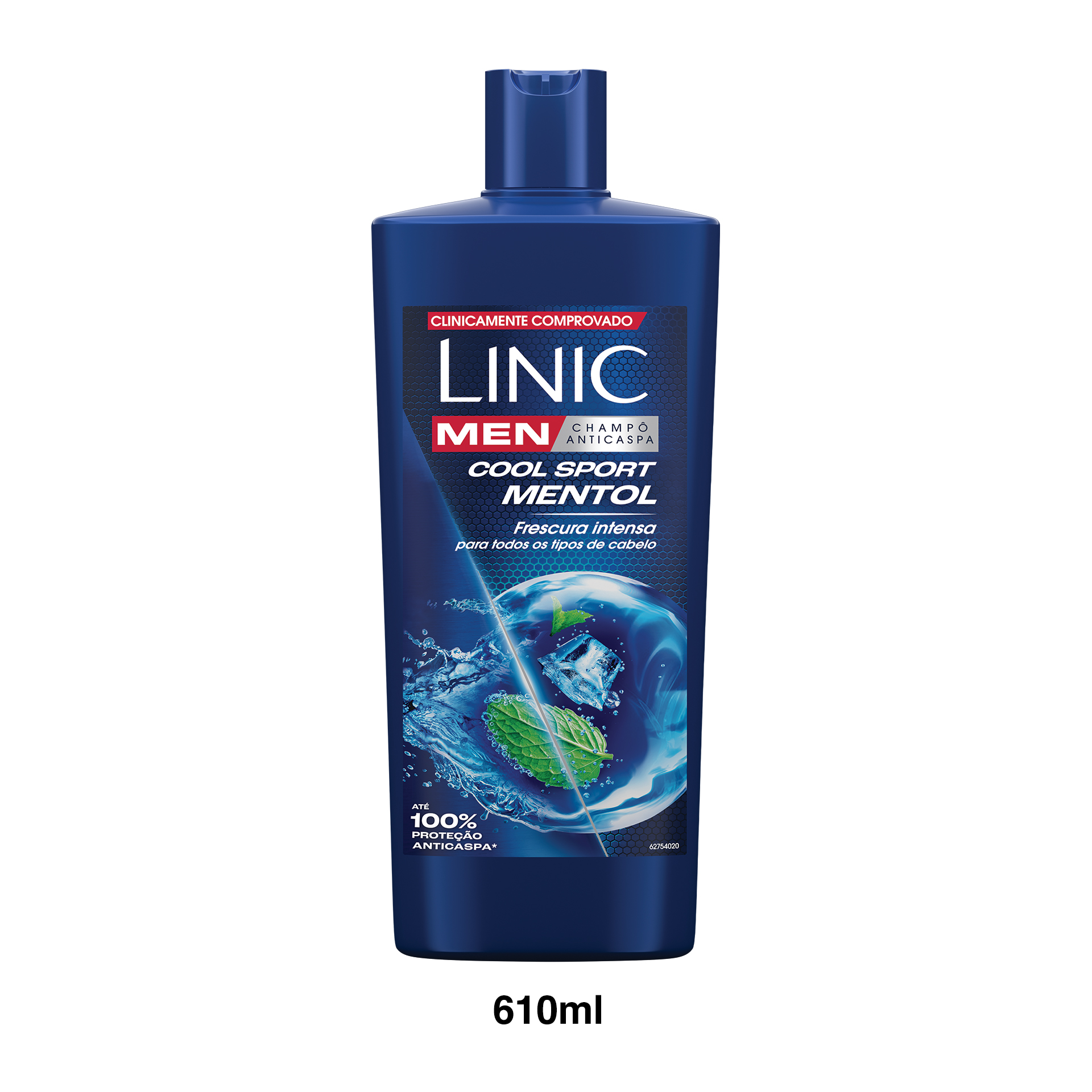 Champo Anti-Caspa Linic Men Coolsport Mentol 610ml