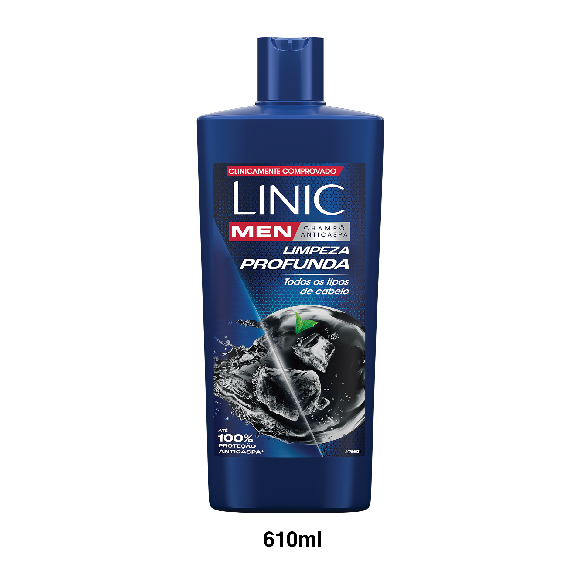 Champo Anti-Caspa Linic Men Limpeza Profissional 610ml
